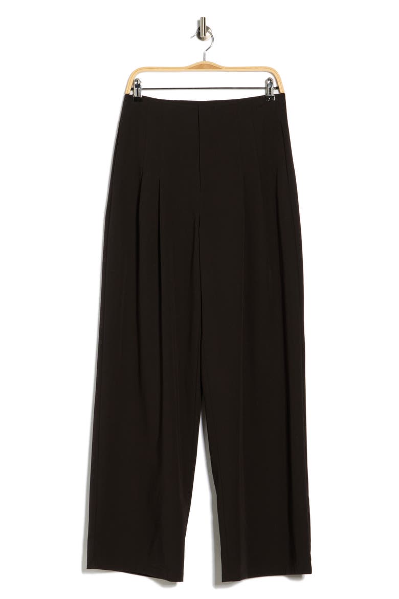 Pleated Pants, Alternate, color, BLACK