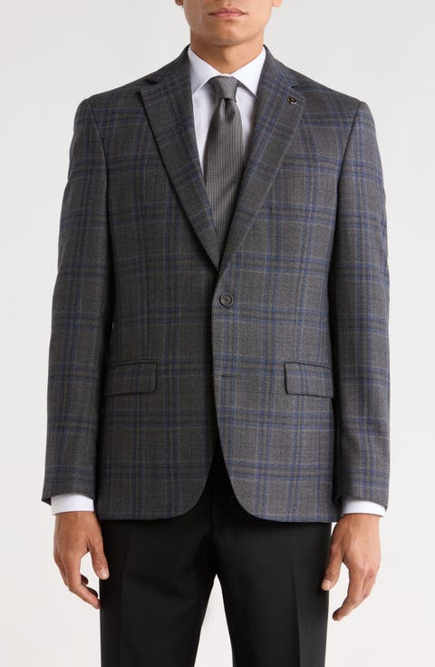 Jake Check Wool Sport Coat