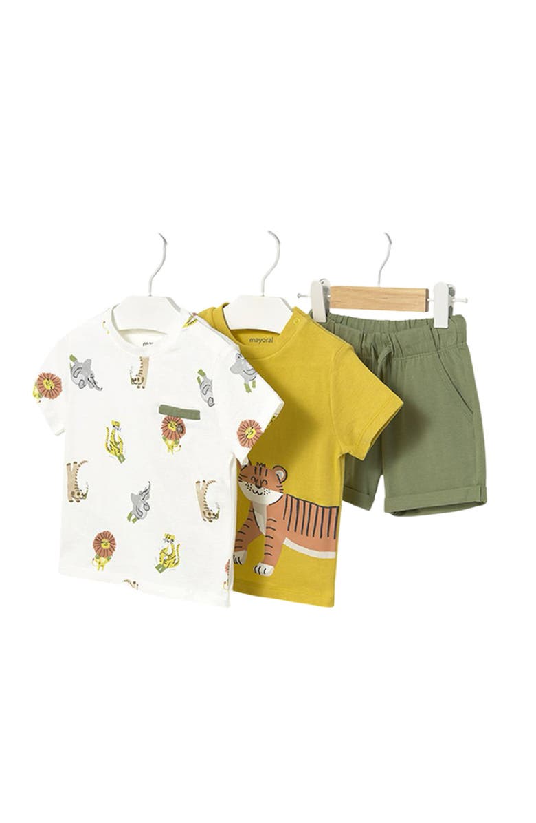 Mayoral Safari Gold Knit Set, Main, color,