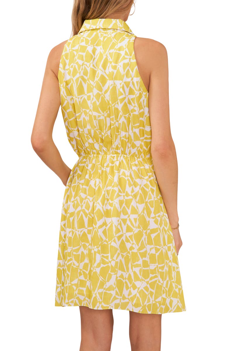 Vince Camuto Print Sleeveless Wrap Dress, Alternate, color, 
