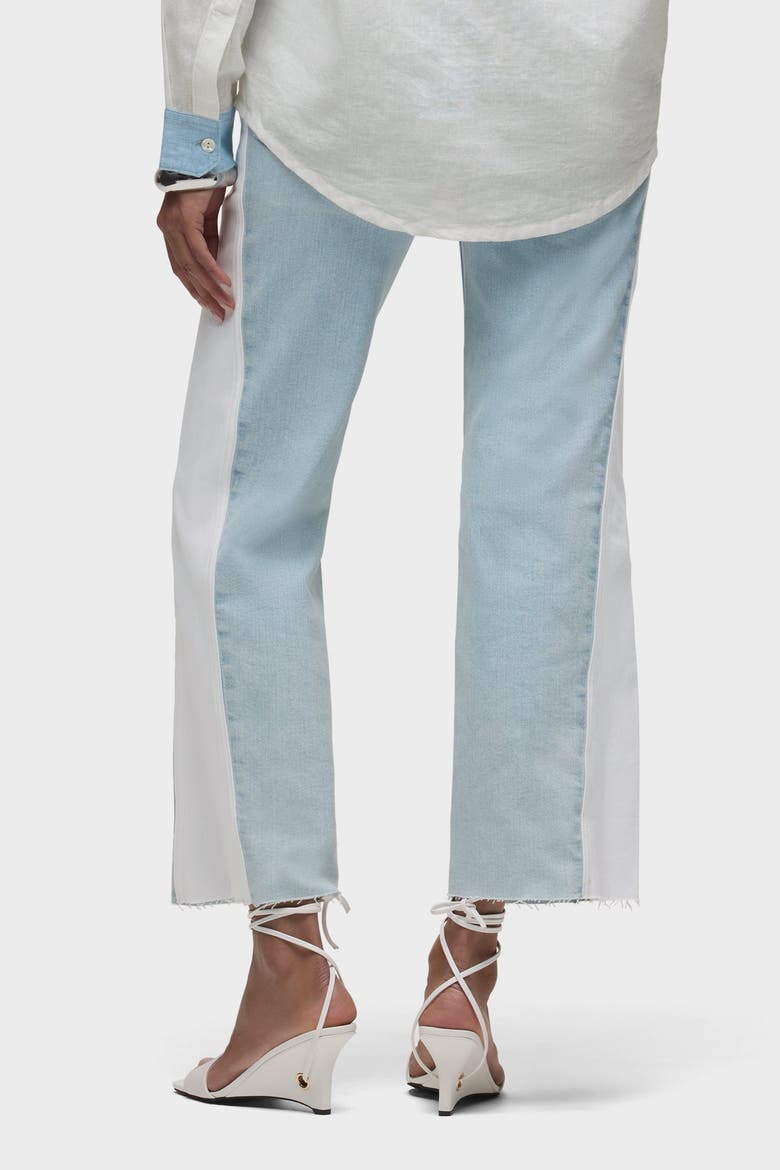 Rosie Seamed Wide Leg Ankle, Alternate, color, ICE OUT