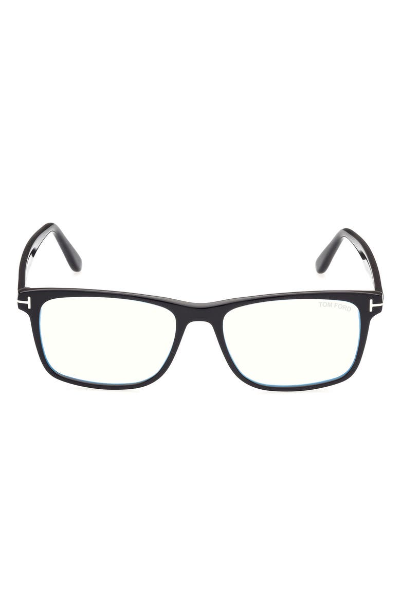 TOM FORD 55mm Blue Light Optical Glasses, Main, color, 
