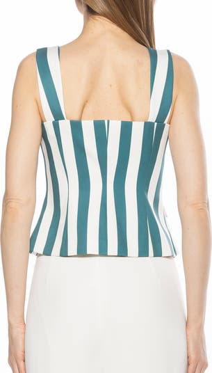 Poelne Button Front Vest Top
