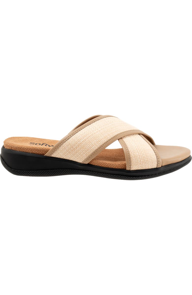 SoftWalk<sup>®</sup> Tillman 6.0 Slide Sandal, Alternate, color, Beige