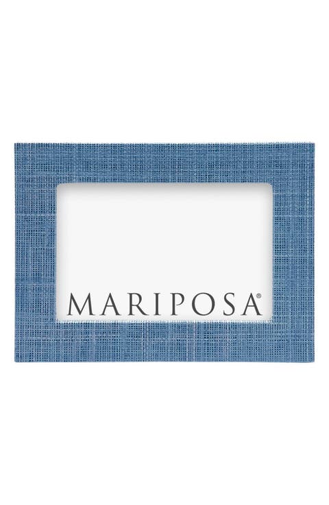 Faux Grasscloth Picture Frame