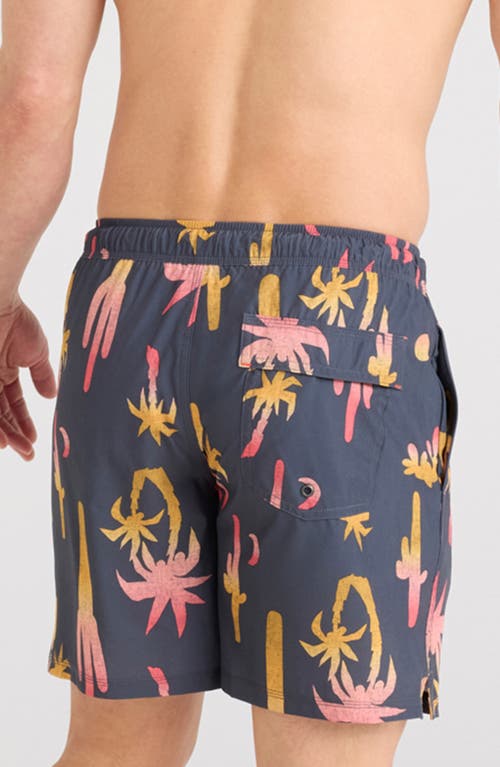 Saxx Oh Buoy 2n1 7-inch Volley Swim Trunks In Multi
