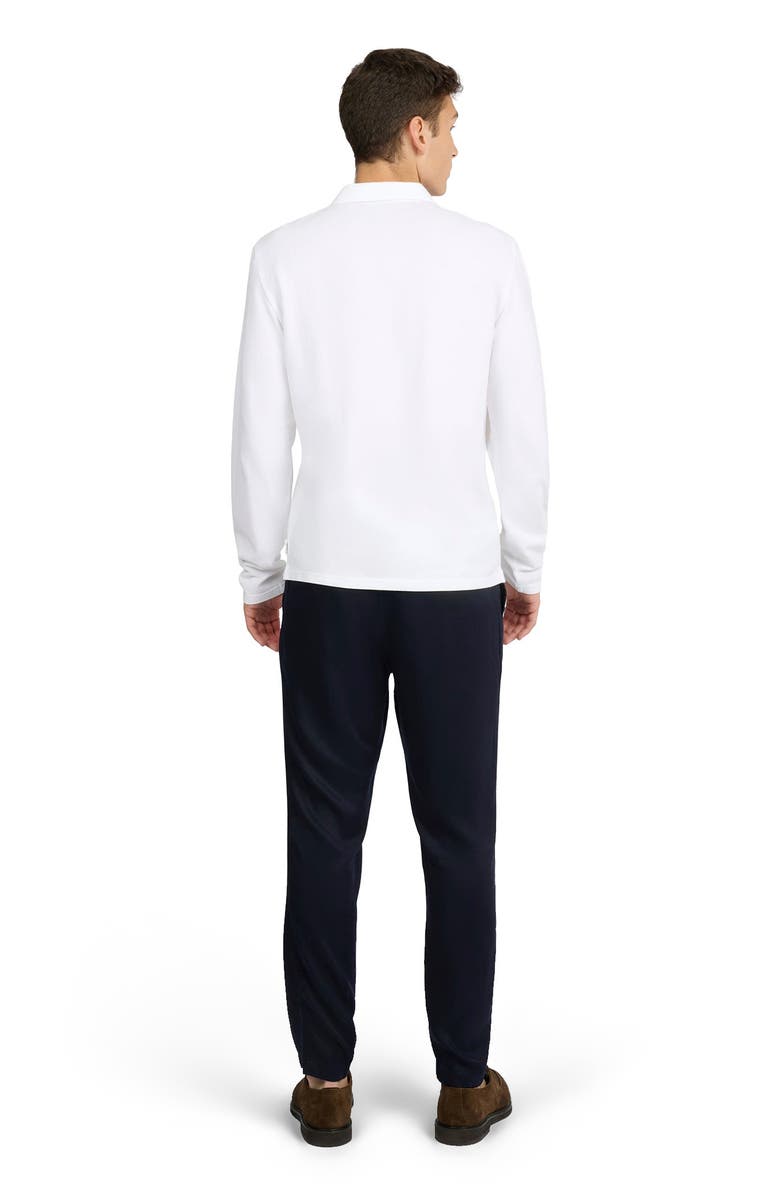 Onia Long Sleeve Pique Polo, Alternate, color, 