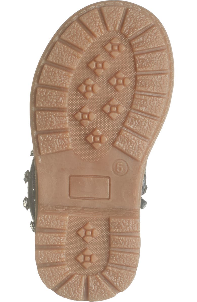 Nicole Miller Kids' Rhinestone Strap Bootie, Alternate, color,