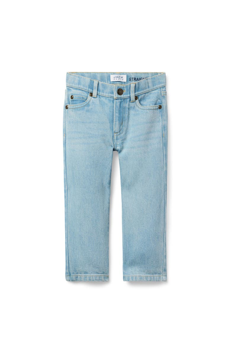 Janie and Jack Straight Jean In Finley Wash, Main, color, Blue