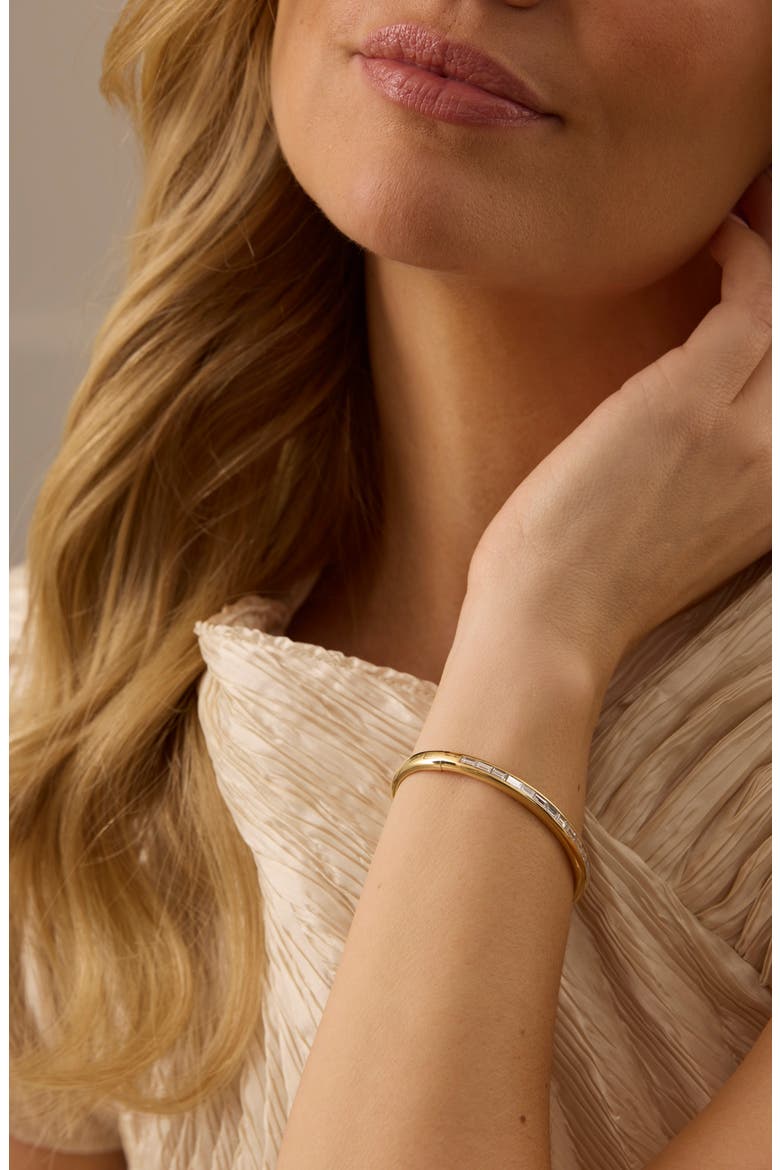 Papua 18k Gold Diamond Bangle, Alternate, color, 18K YELLOW GOLD