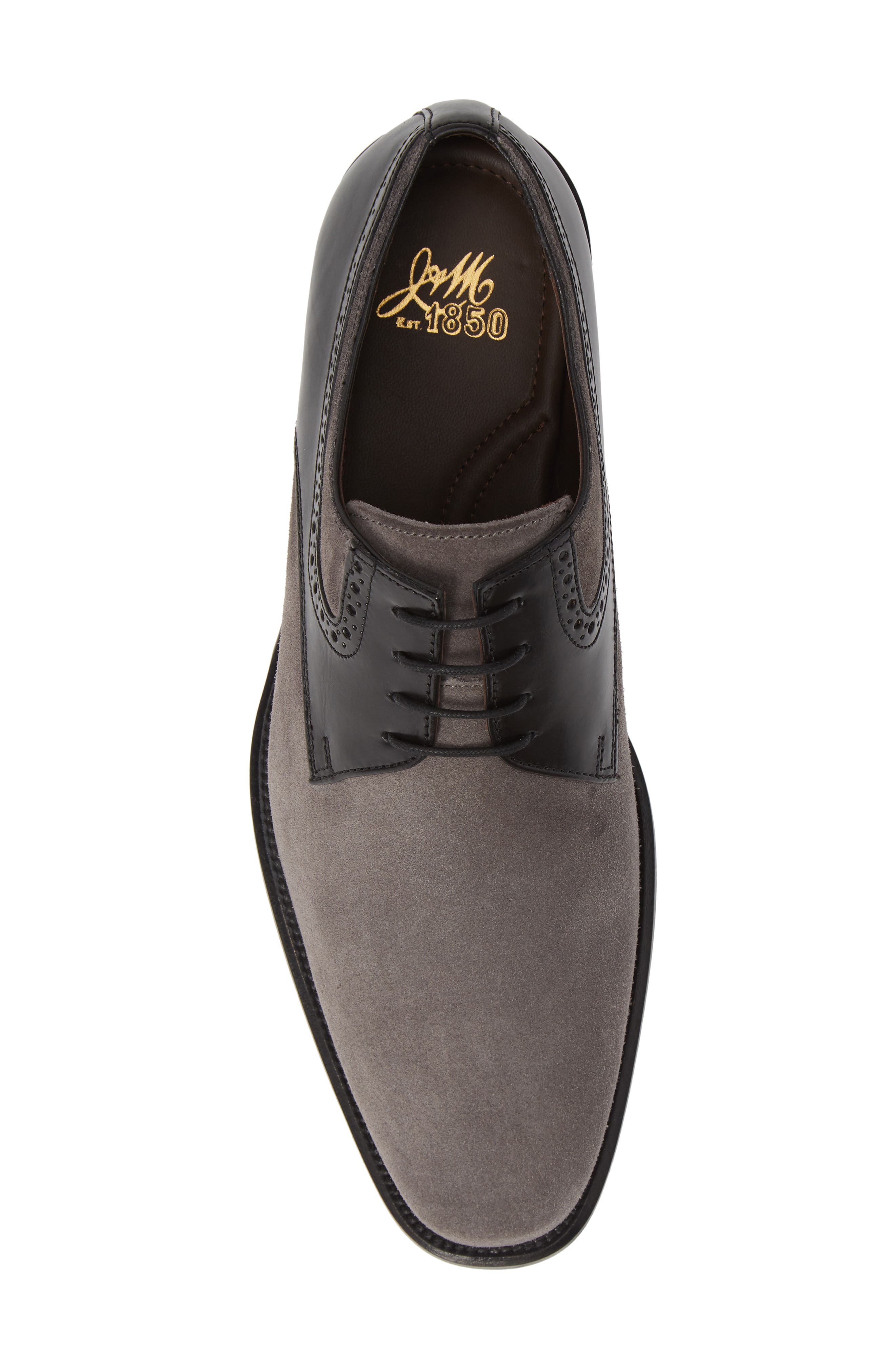 Johnston & Murphy J&M 1850 Maxwell Plain Toe Derby, Alternate, color, 