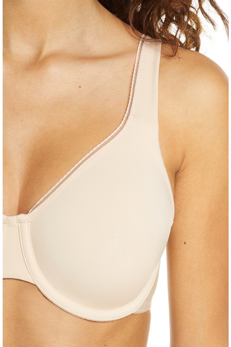 High Standards Seamless Underwire Bra, Alternate, color, SAND