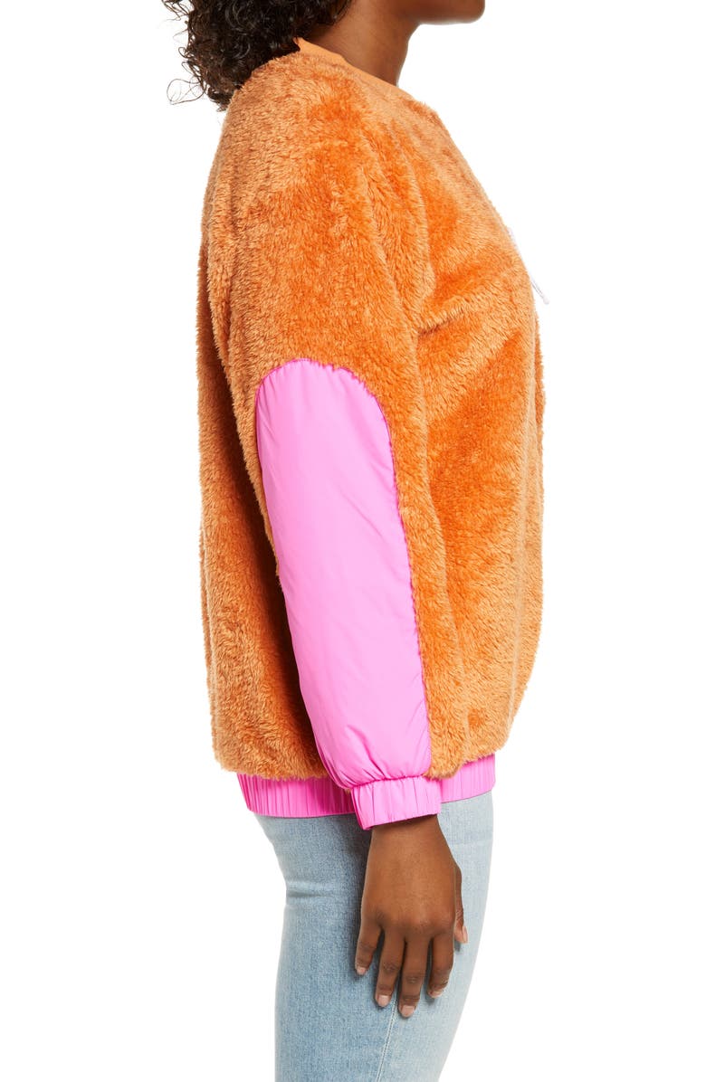 UGG<sup>®</sup> Furry Crewneck Sweatshirt, Alternate, color, 