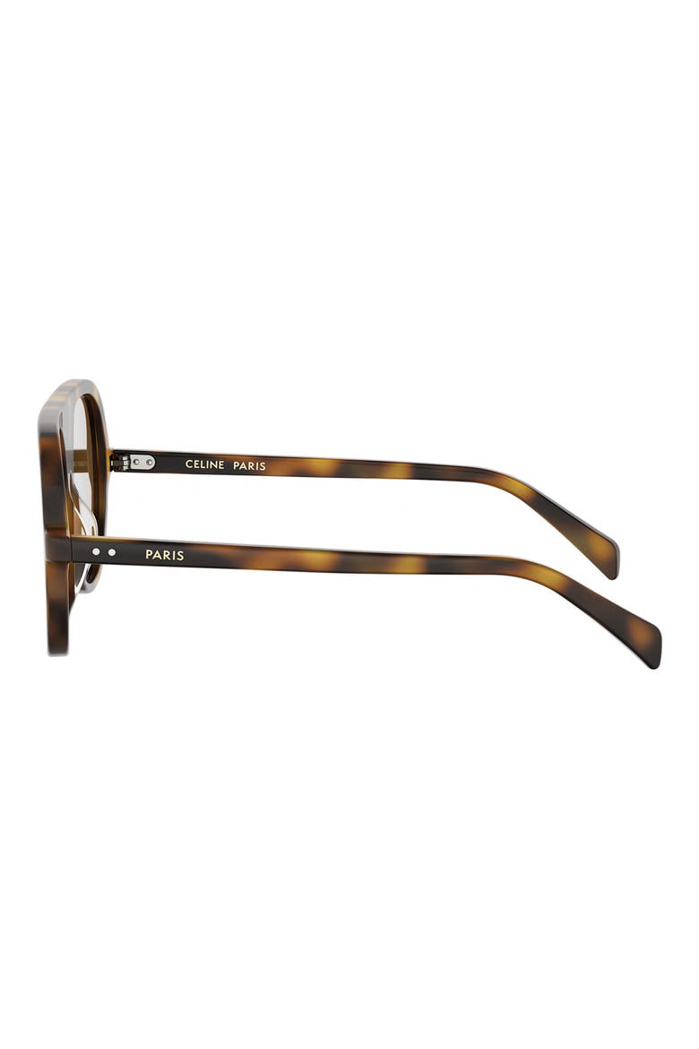 DFIL 55mm Pilot Sunglasses, Alternate, color, BLONDE HAVANA / ROVIEX