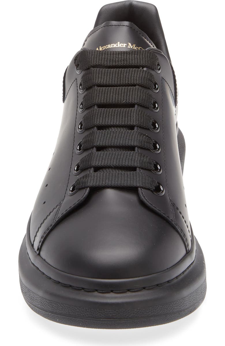McQueen Oversized Sneaker, Alternate, color, Black/ Black