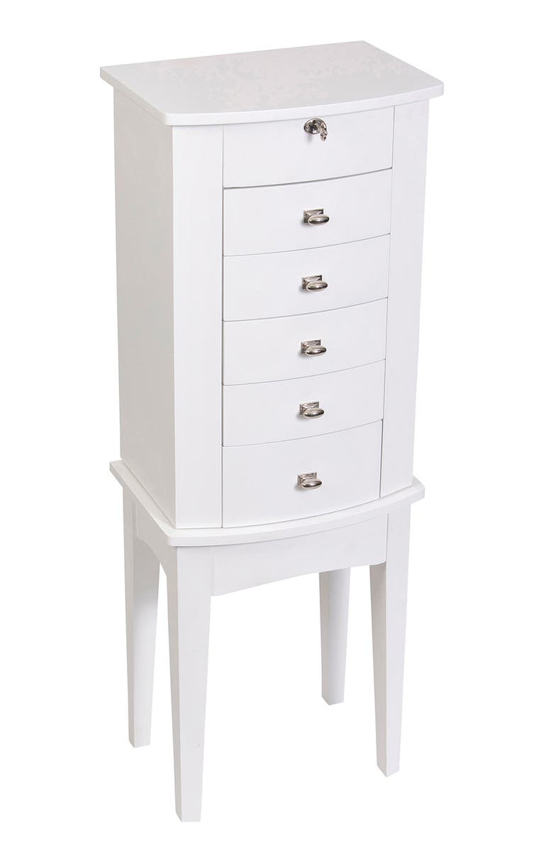 Mele and Co Mele & Co. Hadley Jewelry Armoire, Main, color,