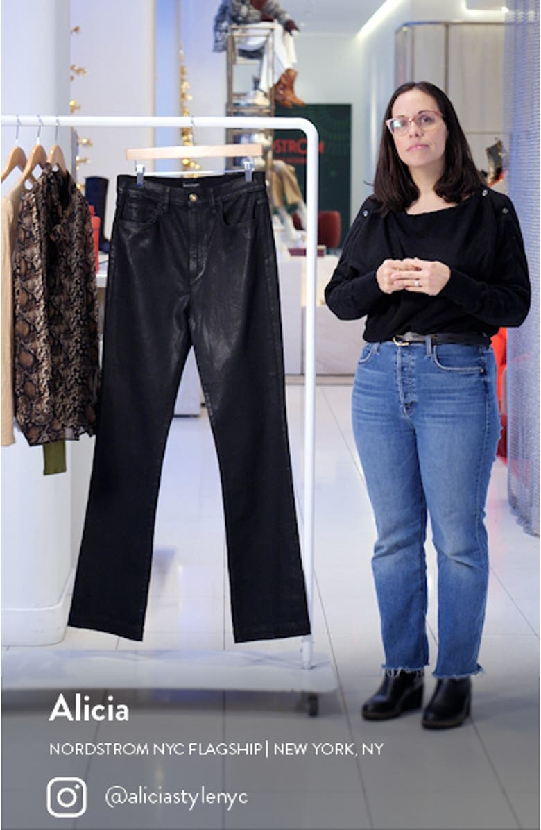 The Valentina Coated Bootcut Jeans, sales video thumbnail