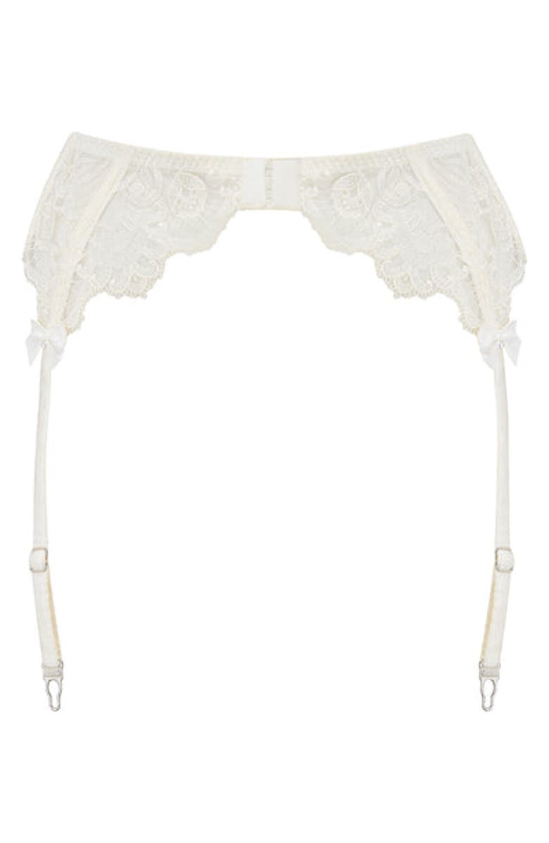 Scarlett Gasque Lovebirds Suspender, Alternate, color, White