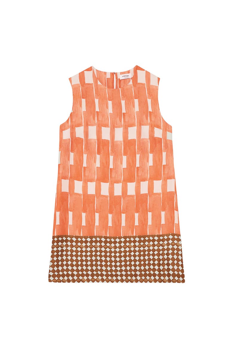 ottod'Ame Viscose Short Dress, Alternate, color, Peach