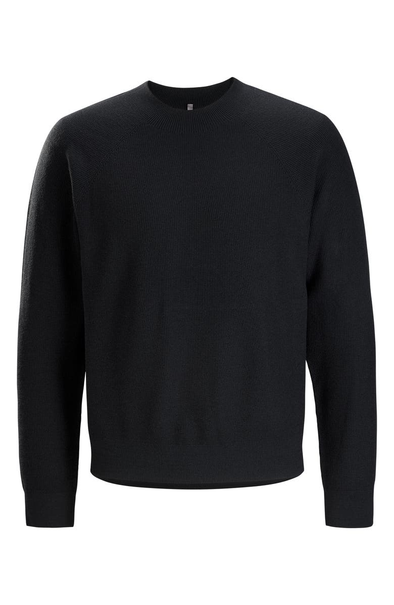 Veilance Wool Blend Sweater, Alternate, color, Black