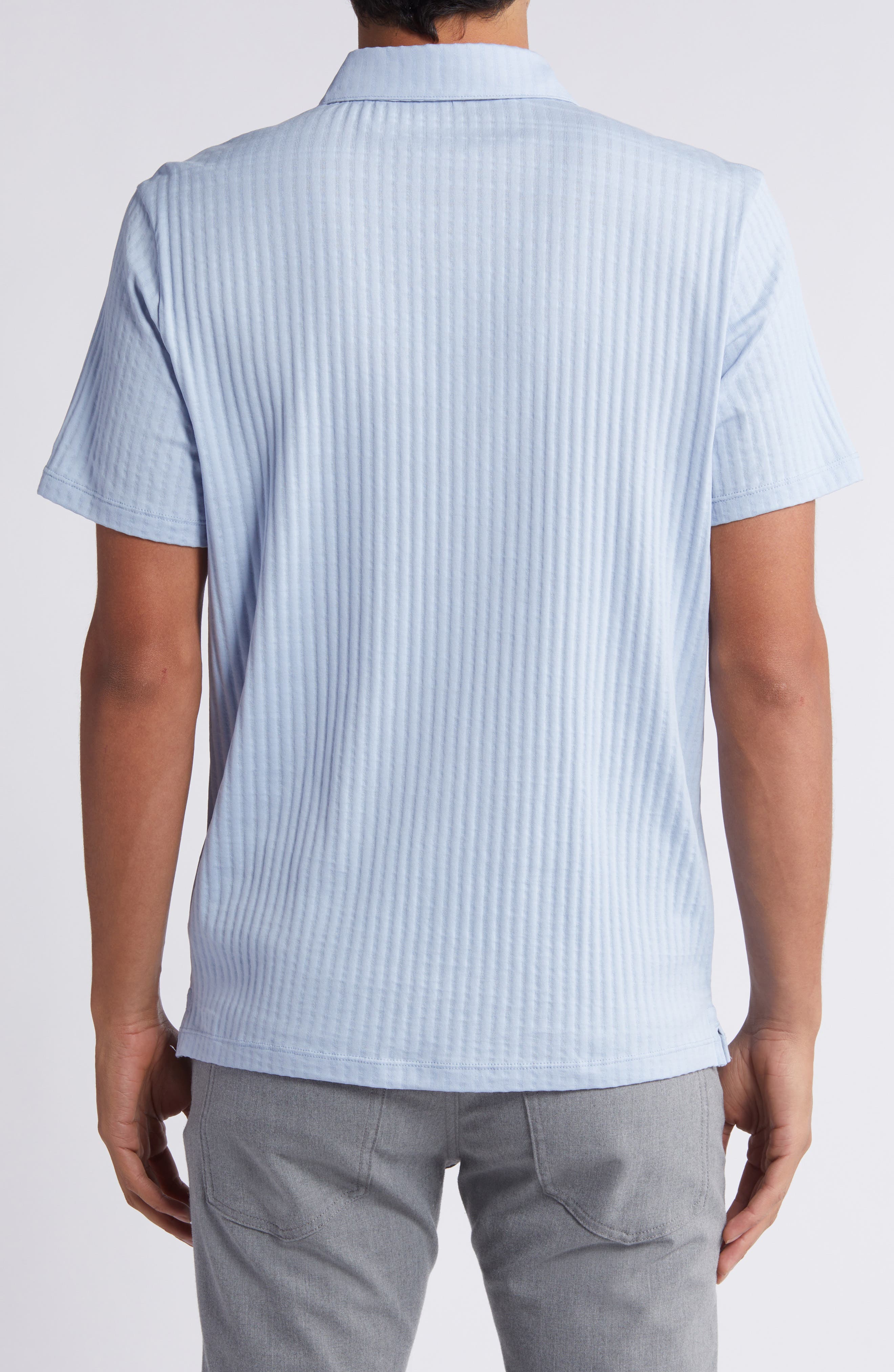 Mozart Slim Fit Jacquard Polo - image 2
