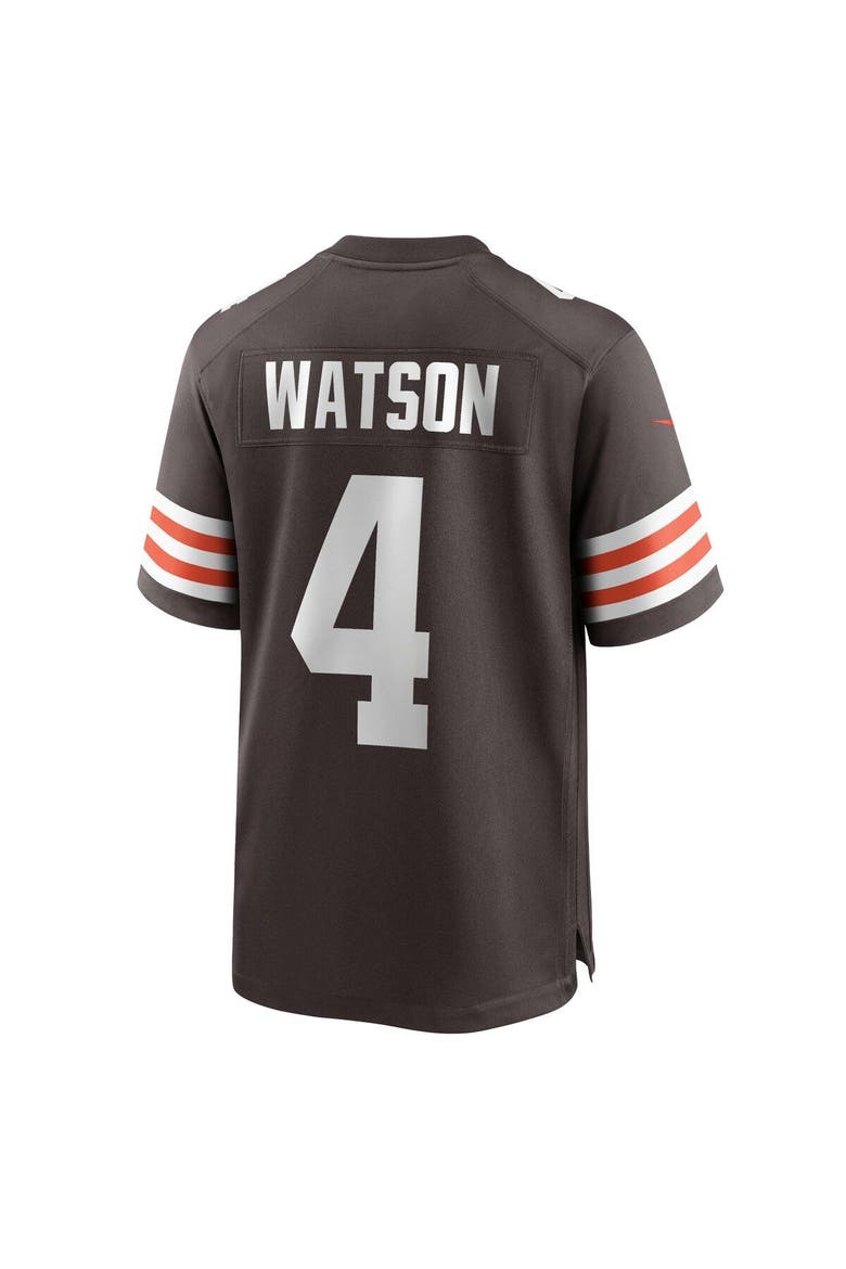 Men's Nike Deshaun Watson Brown Cleveland Browns Game Jersey, Alternate, color, Brown