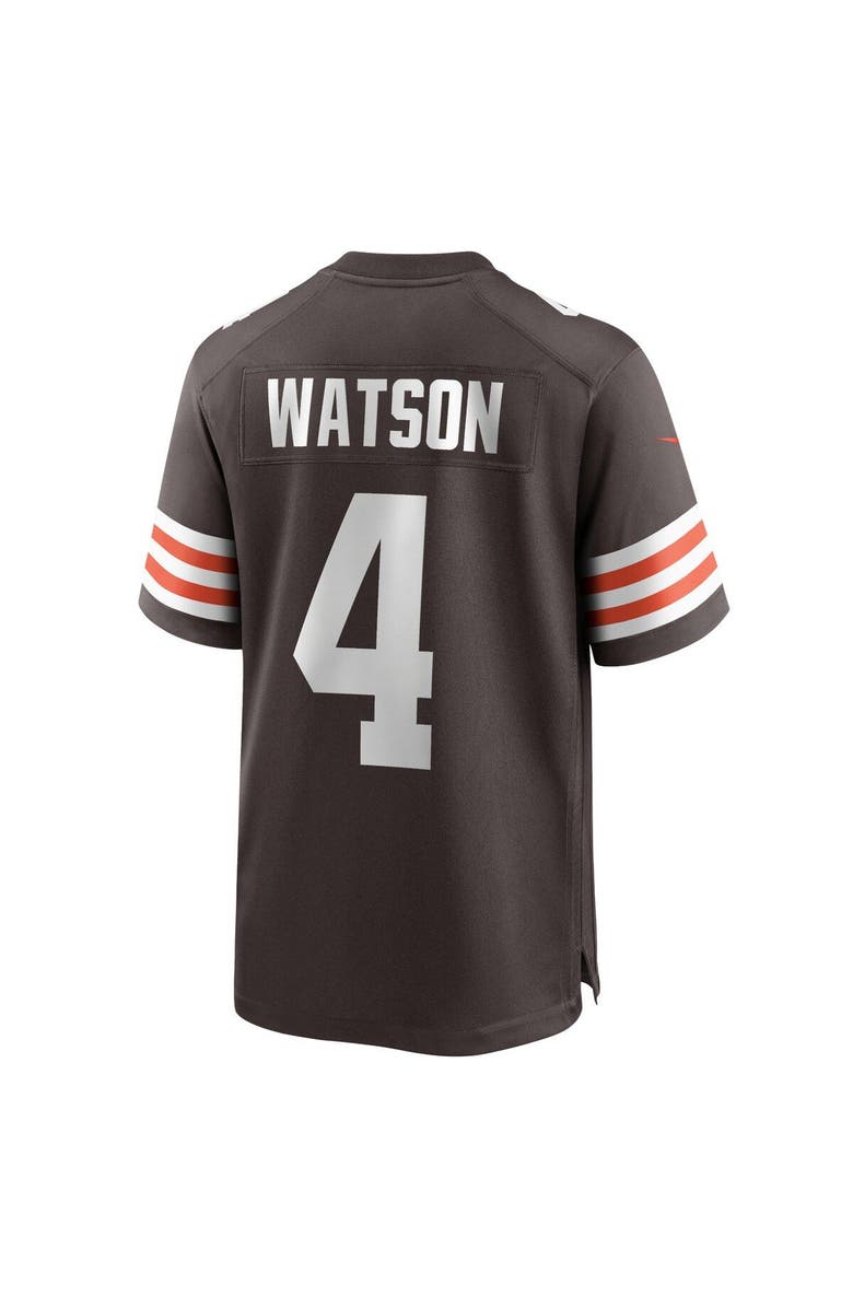 Nike Men's Nike Deshaun Watson Brown Cleveland Browns Game Jersey, Alternate, color, Brown