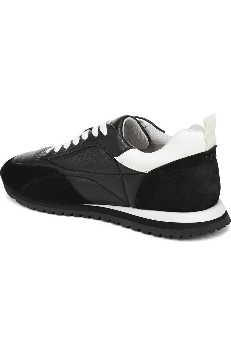 Favorite Daughter Sophia Sneaker, Alternate, color, Black/ Snow White Leather