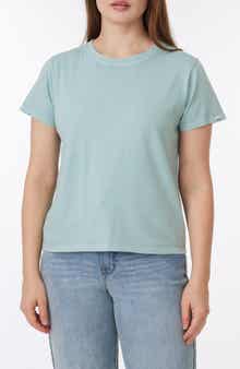 Sunwashed Crop Cotton T-Shirt