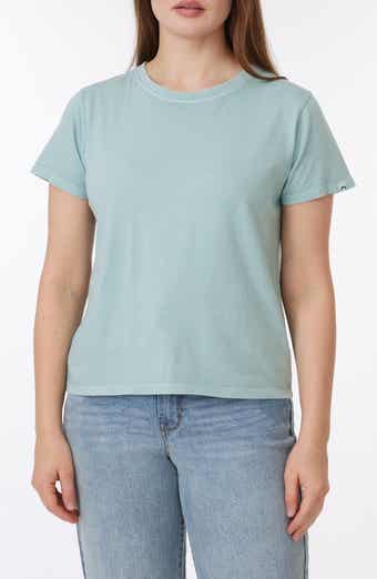 Sunwashed Crop Cotton T-Shirt