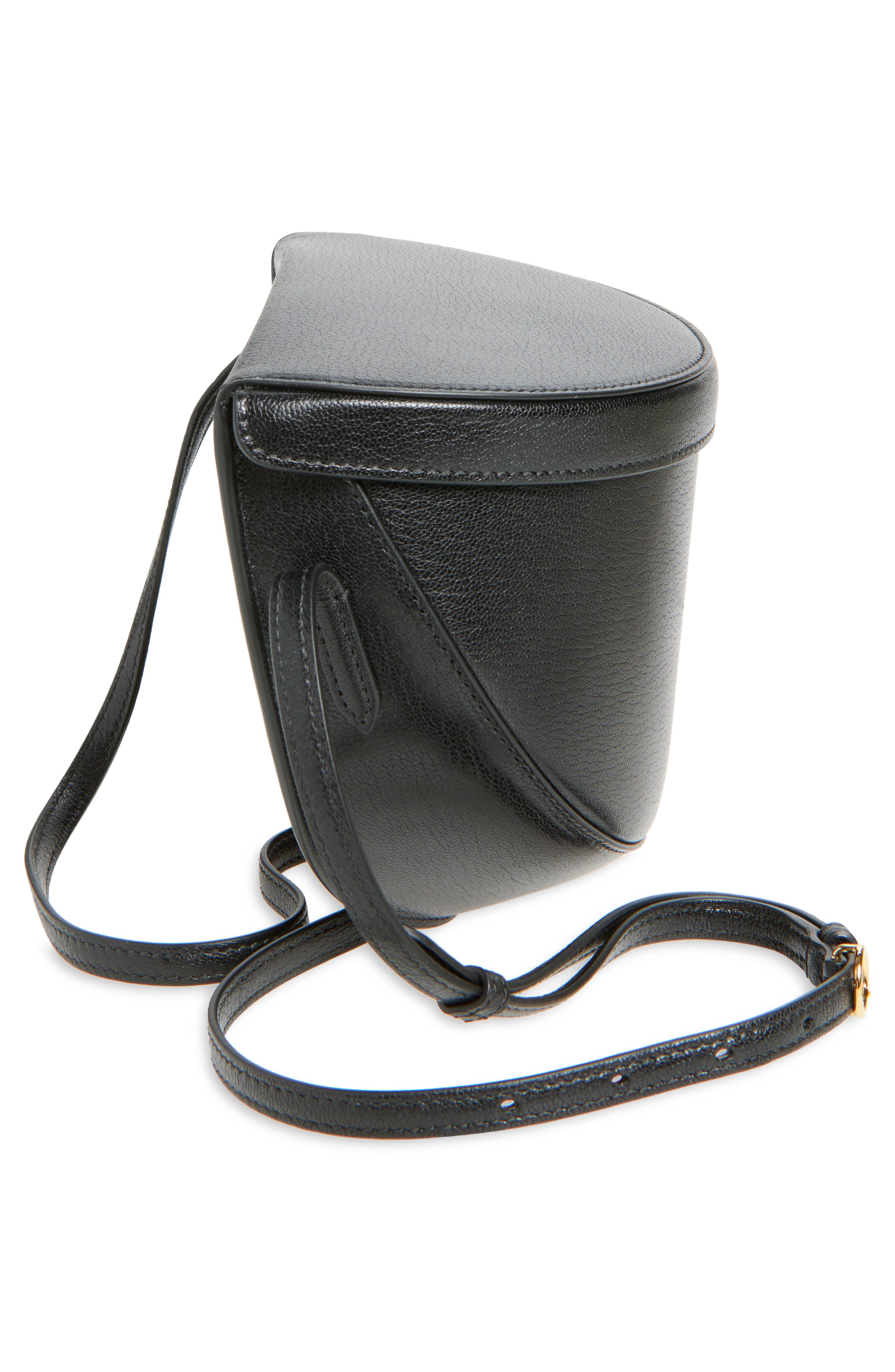 Alaïa Besace Crossbody, Alternate, color, Noir