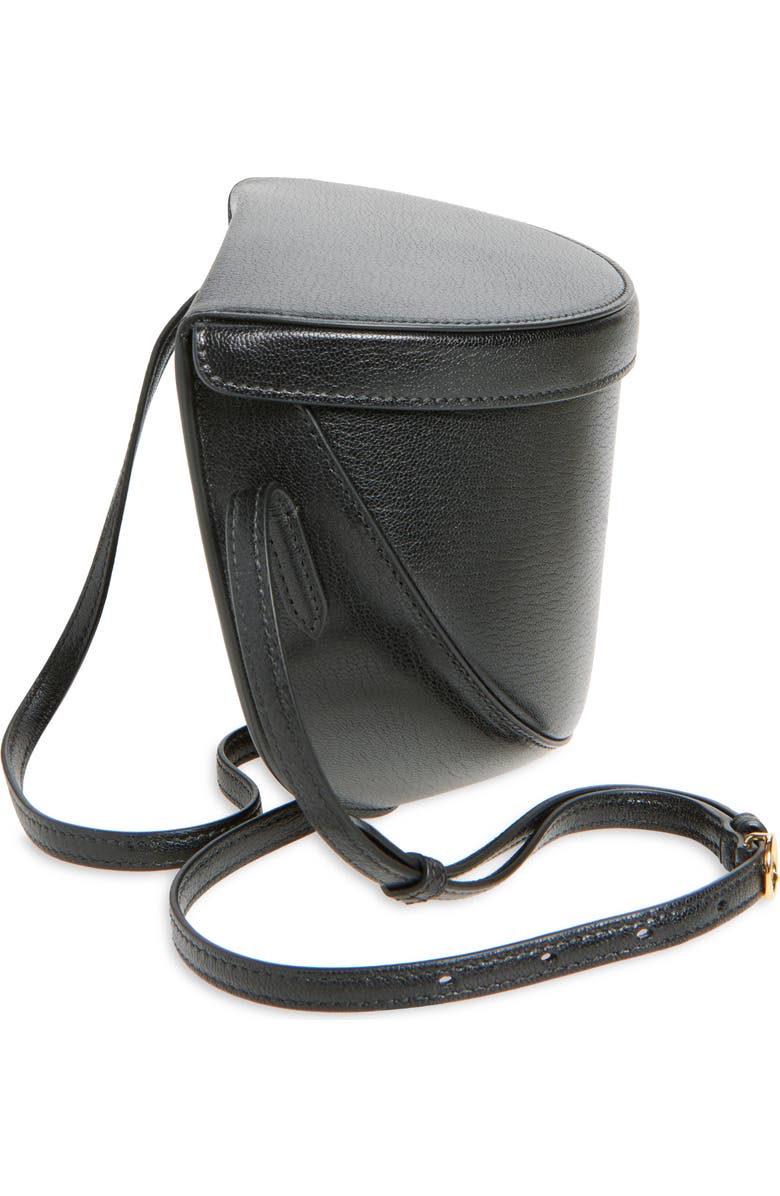 Alaïa Besace Crossbody, Alternate, color, Noir