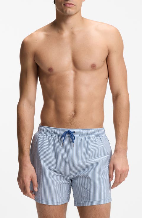 Velvet Fish Swim Trunks