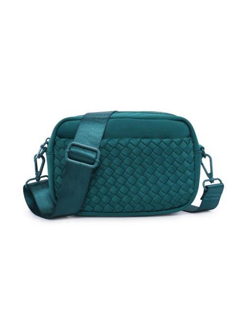 Sol and Selene Inspiration - Woven Neoprene Crossbody Bag in Forest at Nordstrom