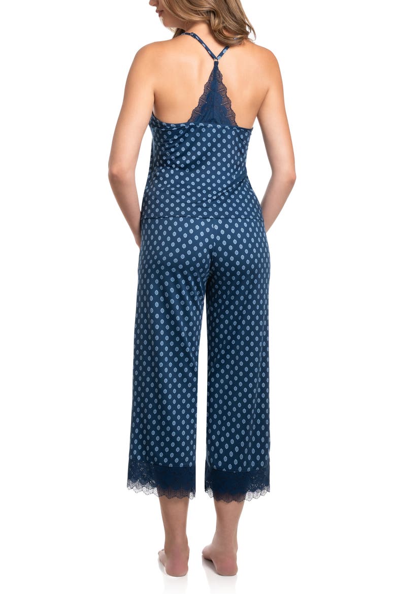 Sevilla Cami & Pants Pajama Set, Alternate, color, NAVY