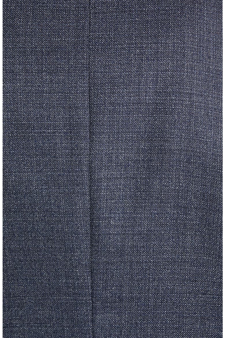 Classic Fit Wool & Silk Blazer, Alternate, color, MEDIUM BLUE