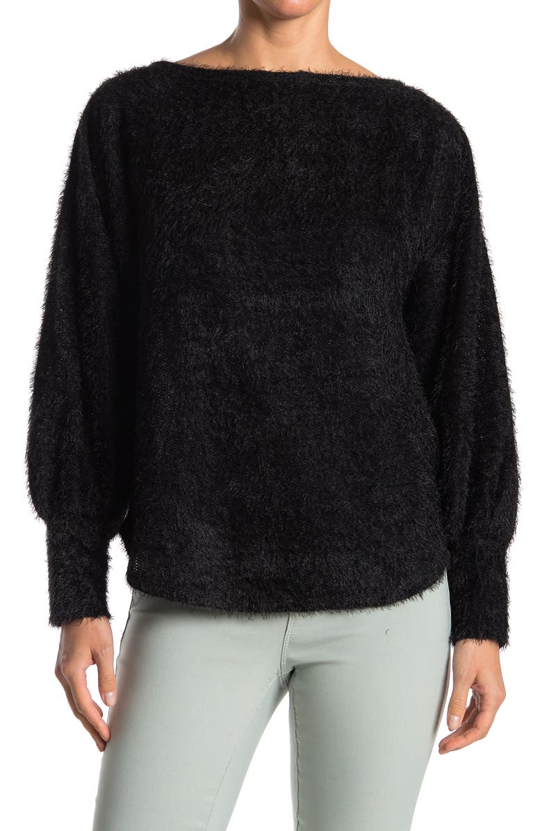 CHENAULT Eyelash Knit Pullover Sweater, Main, color,