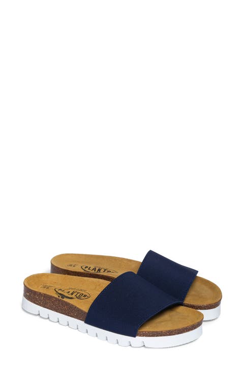 Solid Slide Sandal