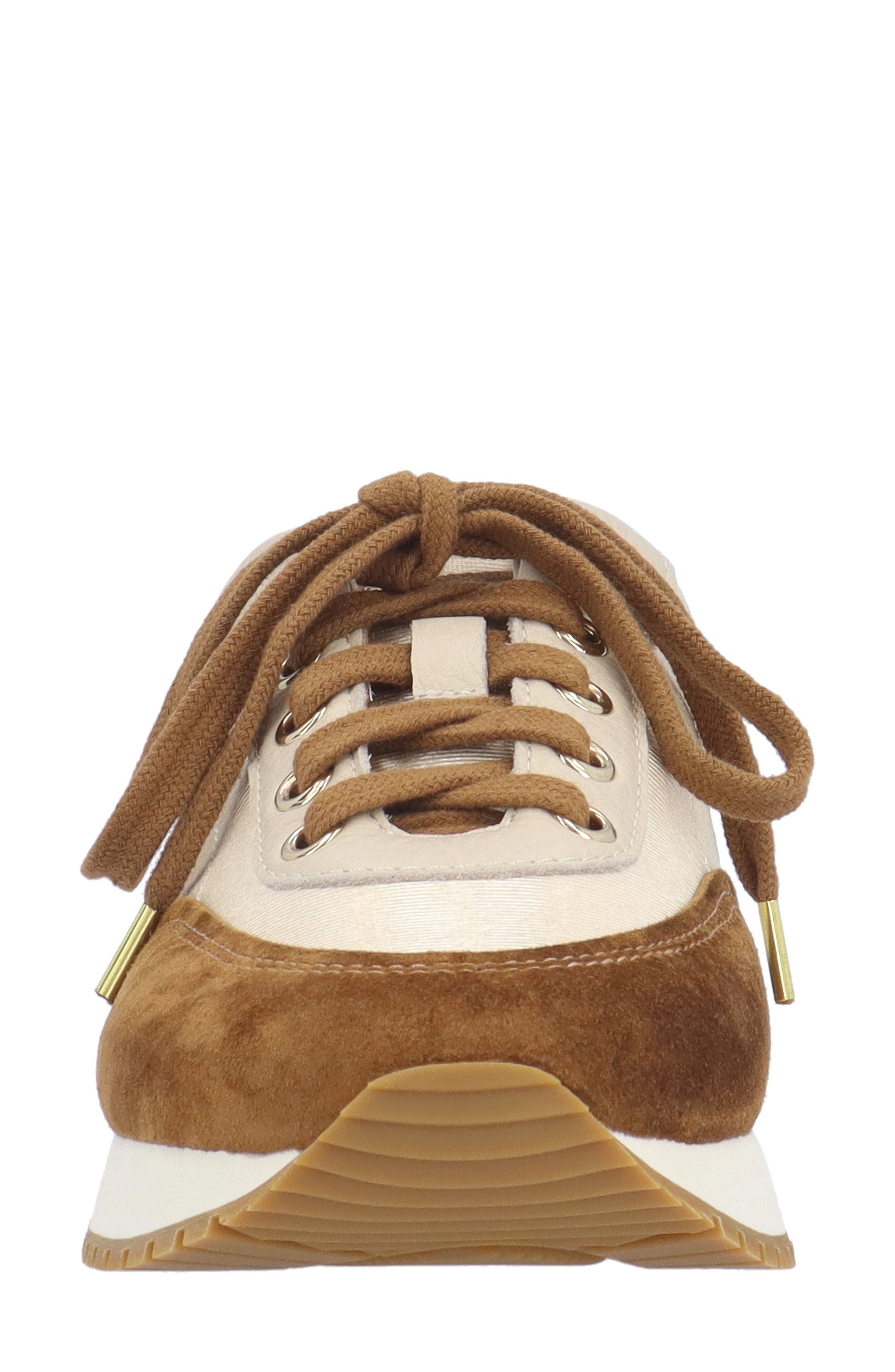 Juvina Sneaker, Alternate, color, TAUPE/ CREAM