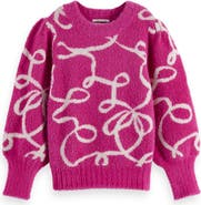 Scotch & Soda Kids' Jacquard Sweater