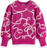 Scotch & Soda Kids' Jacquard Sweater