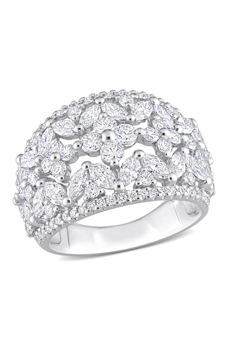3-1/4 CTW Lab-Grown Diamond Wide Band 14k, Main, color, White Gold