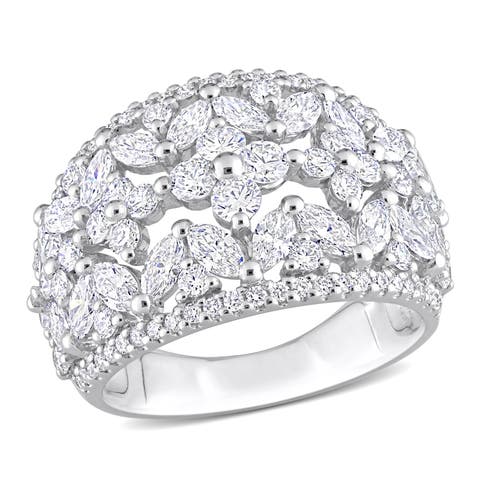3-1/4 CTW Lab-Grown Diamond Wide Band 14k