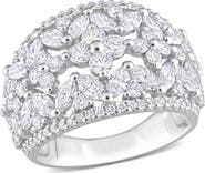 Julianna B. 3-1/4 CTW Lab-Grown Diamond Wide Band 14k