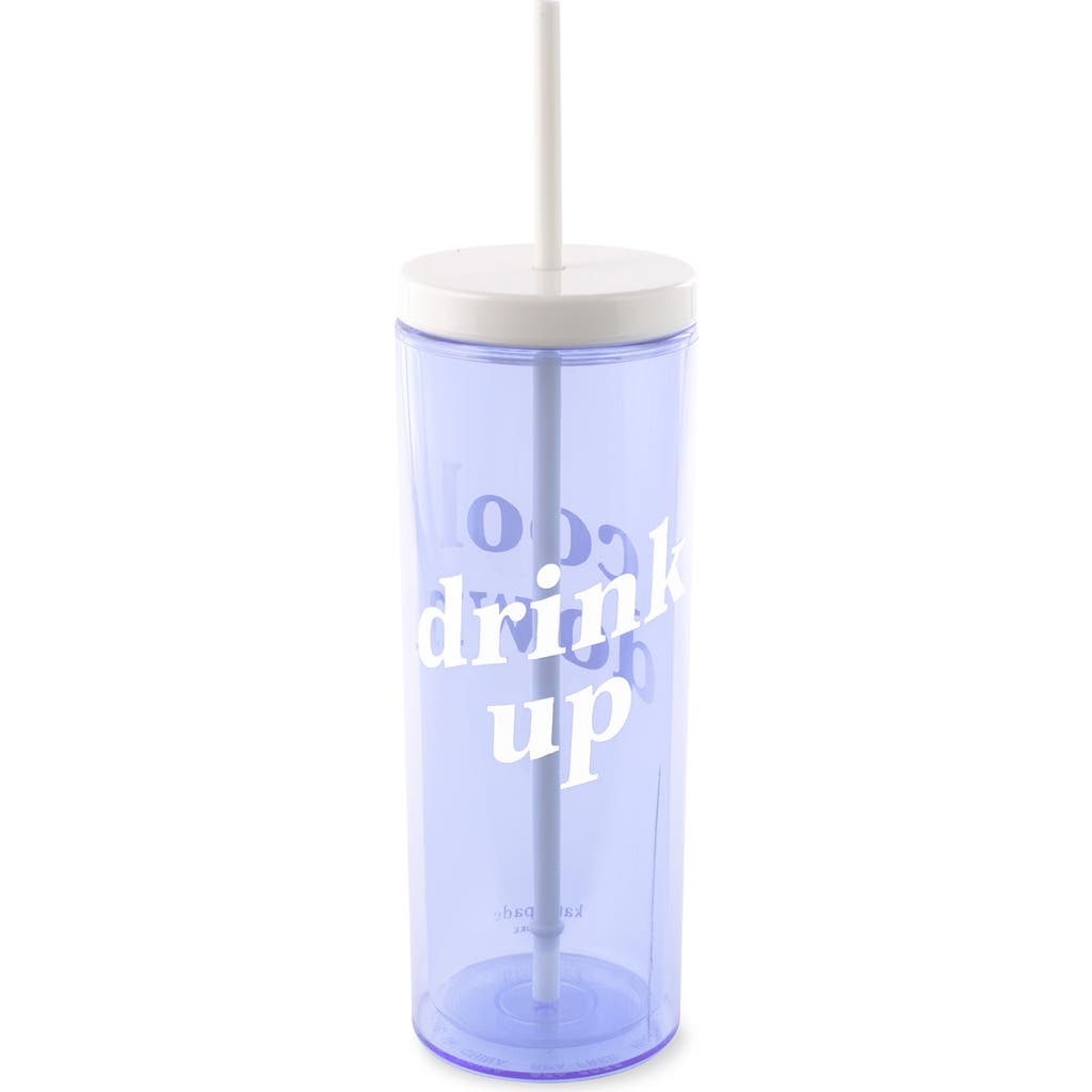 Kate Spade New York Print Straw Tumbler