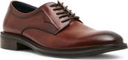 Steve Madden Buckner Leather Plain Toe Derby