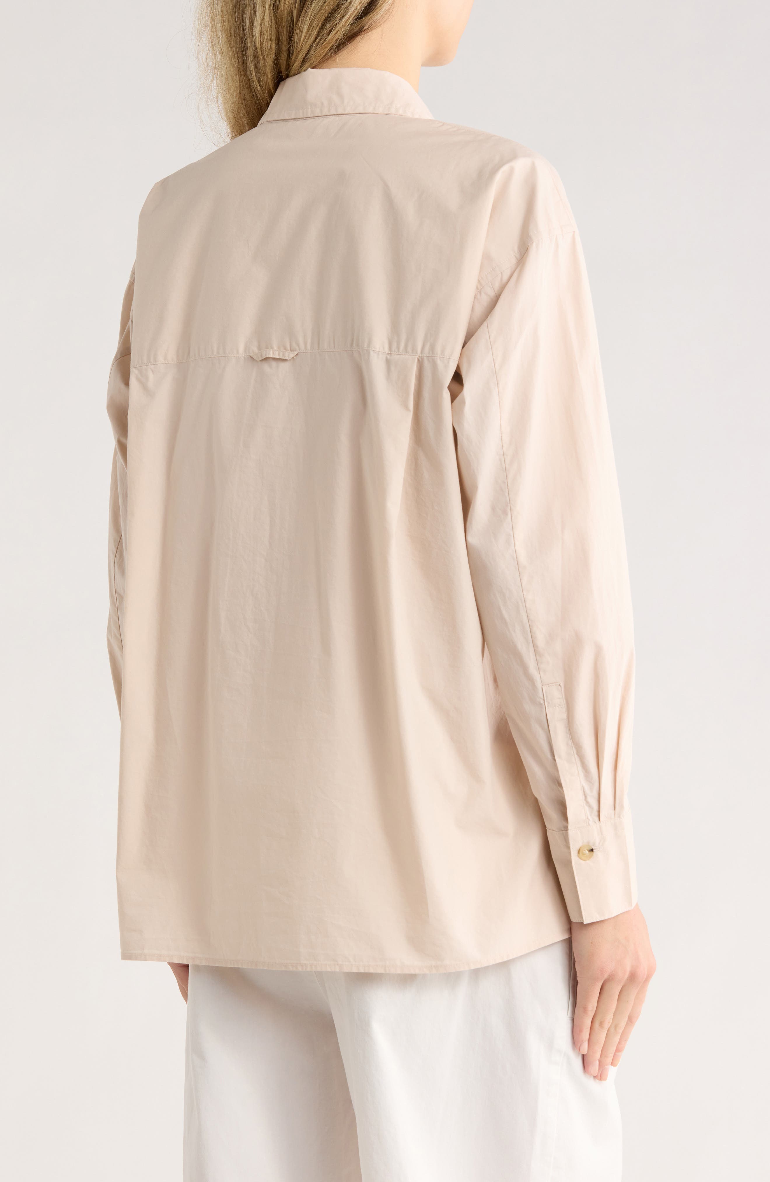 Cotton Button-Up Shirt - image 2