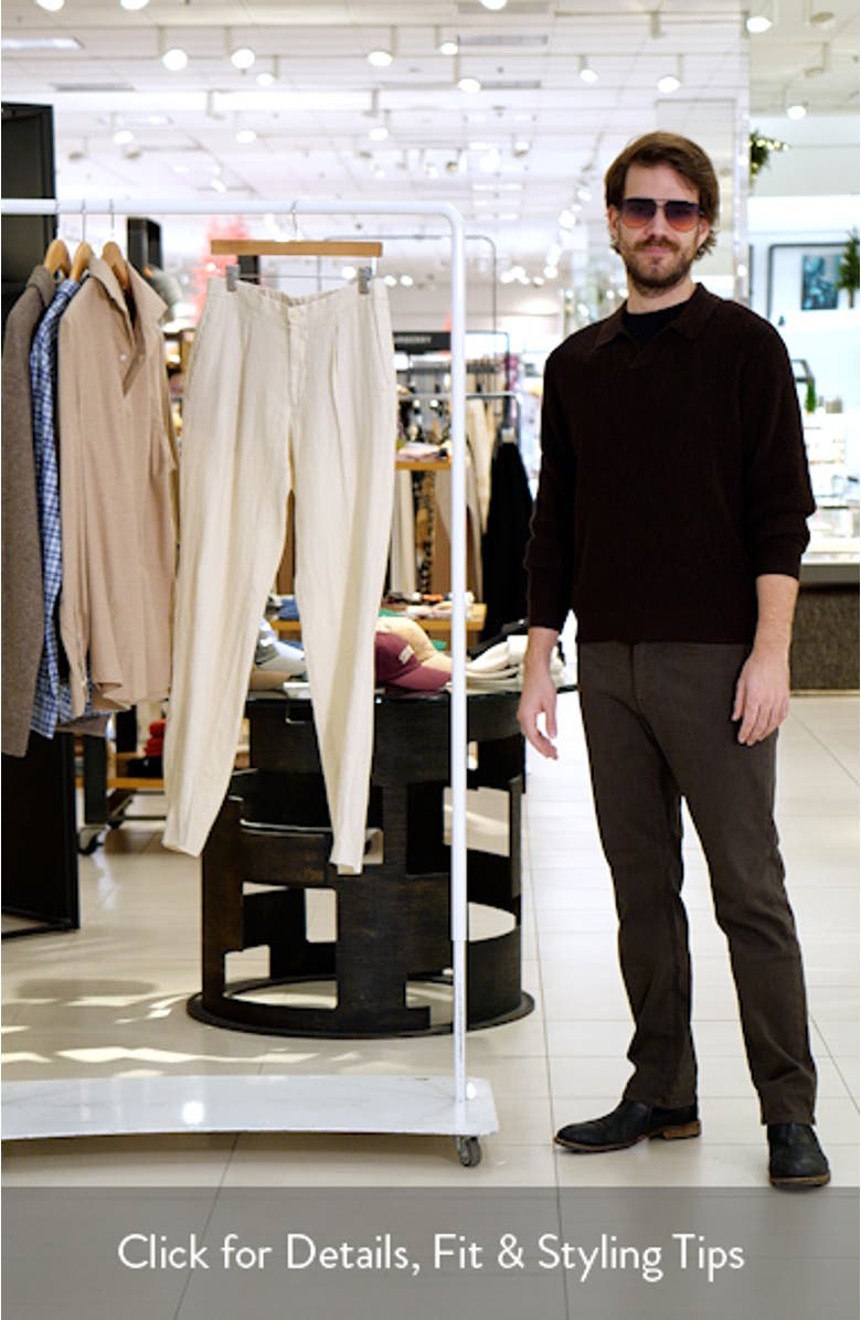 Slarerni Slim Fit Linen Pants, sales video thumbnail