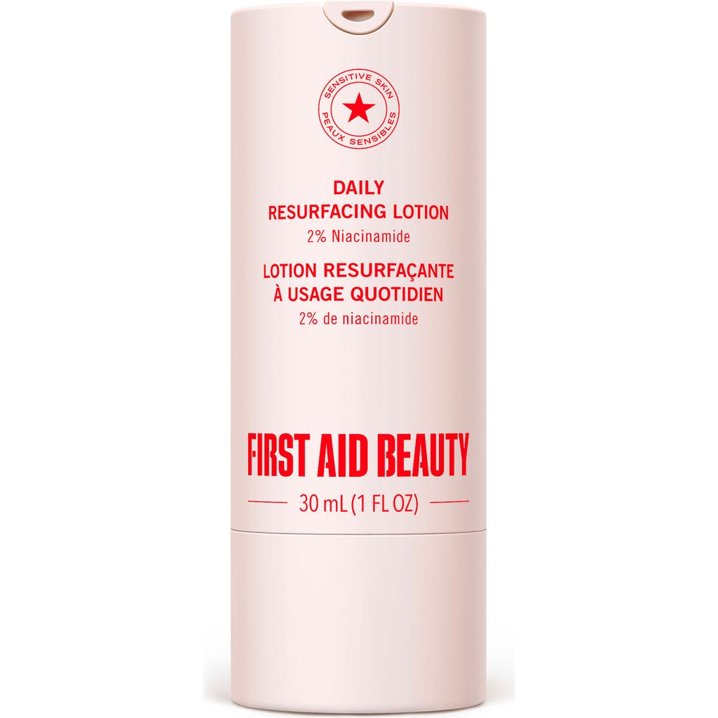 First Aid Beauty Daily Resurfacing Lotion In Transparent