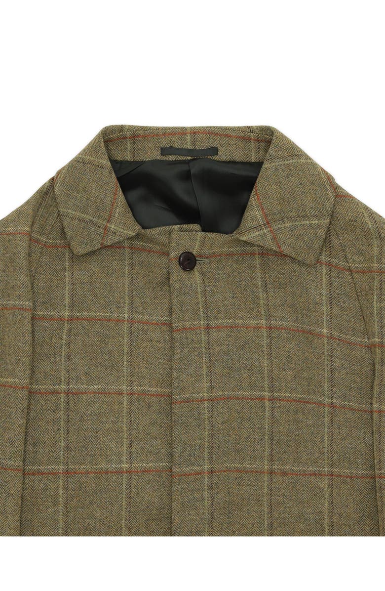 Fortela Classic Plaid Wool Coat, Alternate, color, Multicolor